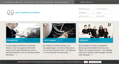 Desktop Screenshot of cmc-computer.de